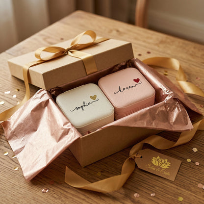 Mini Porta-Joias Personalizado com Nome | Lembrança 15 Anos