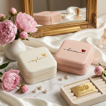 Mini Porta-Joias Personalizado com Nome | Lembrança 15 Anos