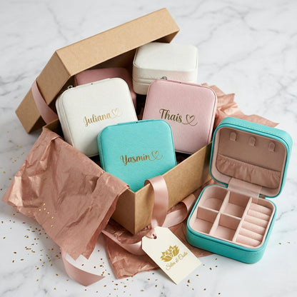 Porta-Joias Personalizado com Nome | Lembrança 15 Anos