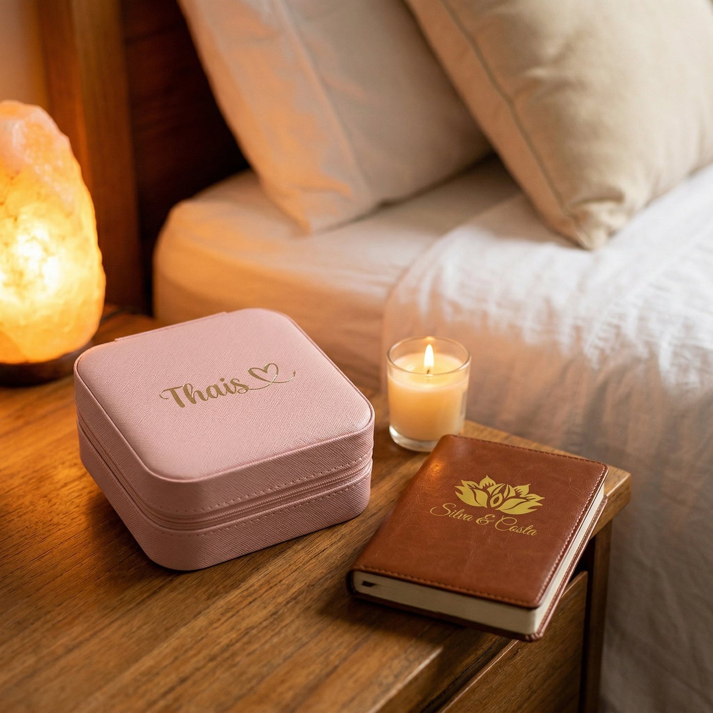 Porta-Joias Personalizado com Nome | Lembrança 15 Anos