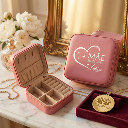 Porta-Joias Personalizado com Nome | Presente Mãe