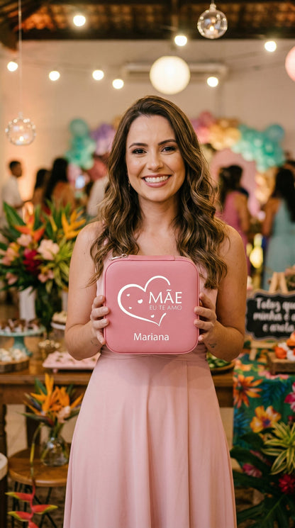 Porta-Joias Personalizado com Nome | Presente Mãe
