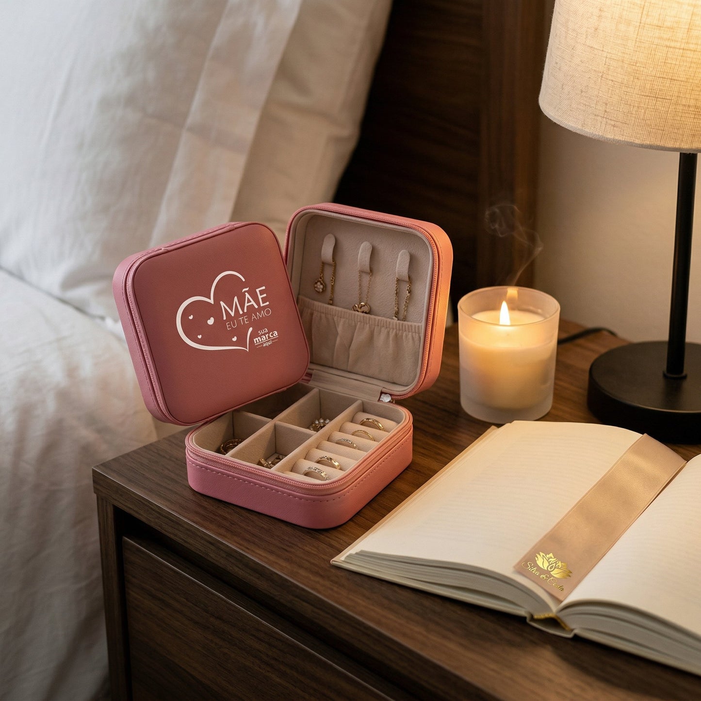 Porta-Joias Personalizado com Nome | Presente Mãe