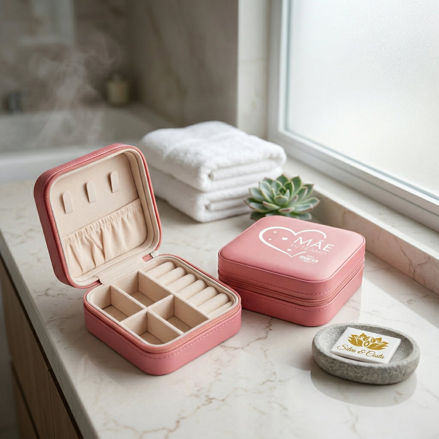 Porta-Joias Personalizado com Nome | Presente Mãe