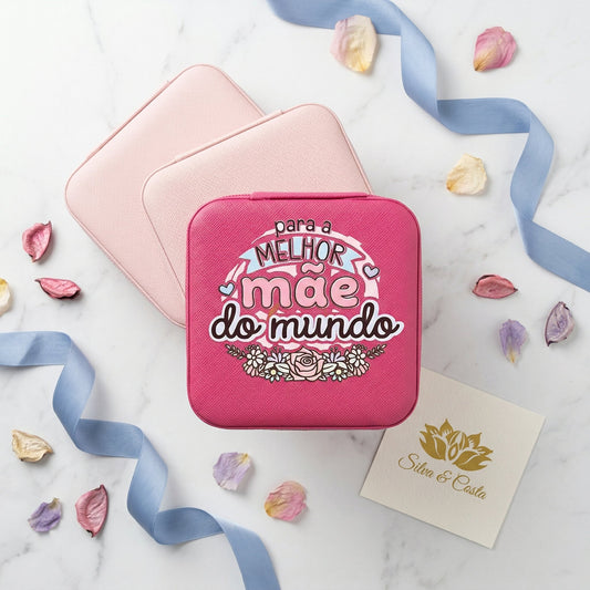 Porta-Joias Personalizado com Nome | Presente Mãe