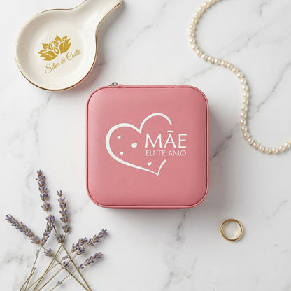 Porta-Joias Personalizado com Nome | Presente Mãe