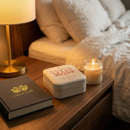 Porta-Joias Personalizado com Nome | Lembrança para Mães e Madrinhas