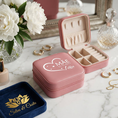 Porta-Joias Personalizado com Nome | Presente Mãe