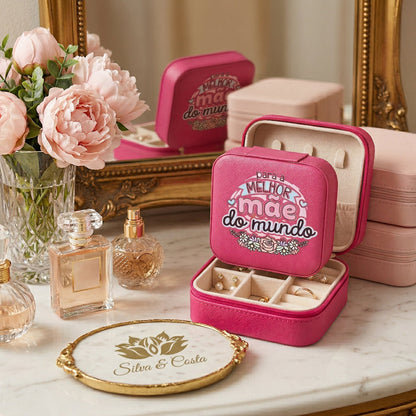 Porta-Joias Personalizado com Nome | Presente Mãe