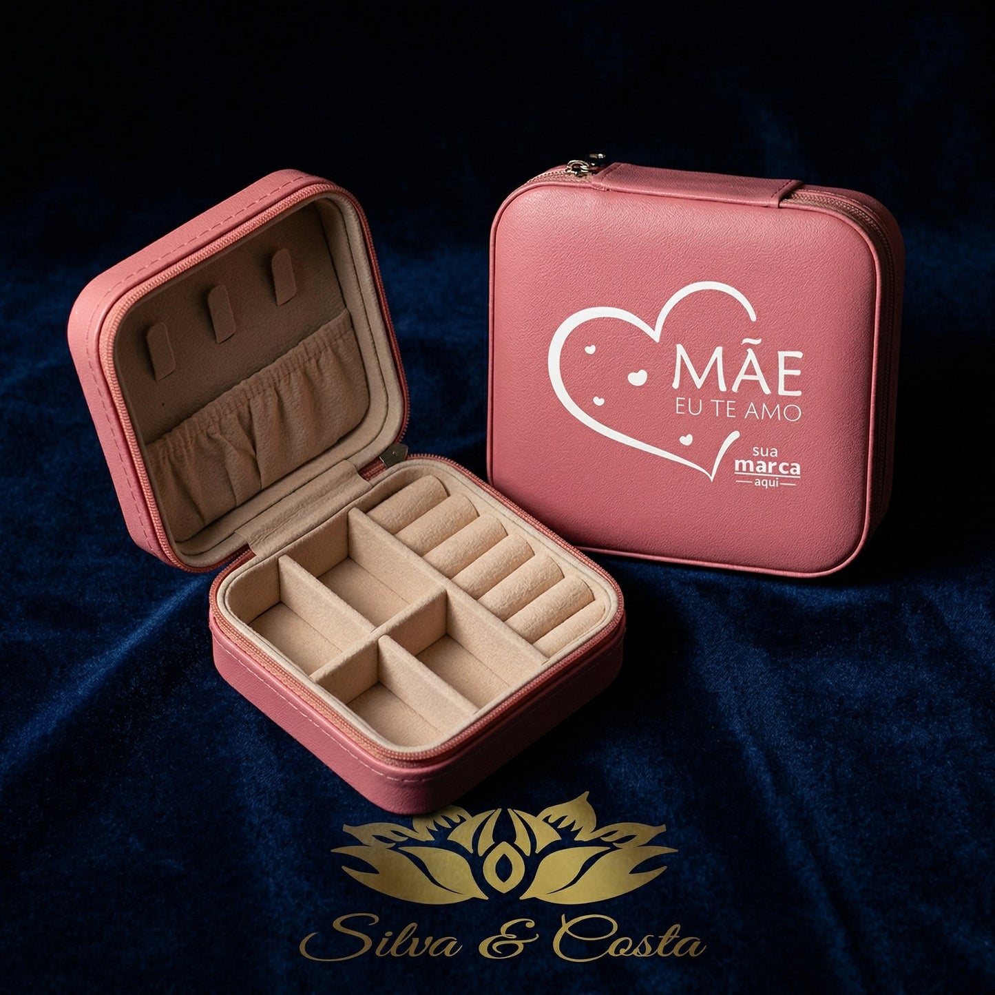Porta-Joias Personalizado com Nome | Presente Mãe
