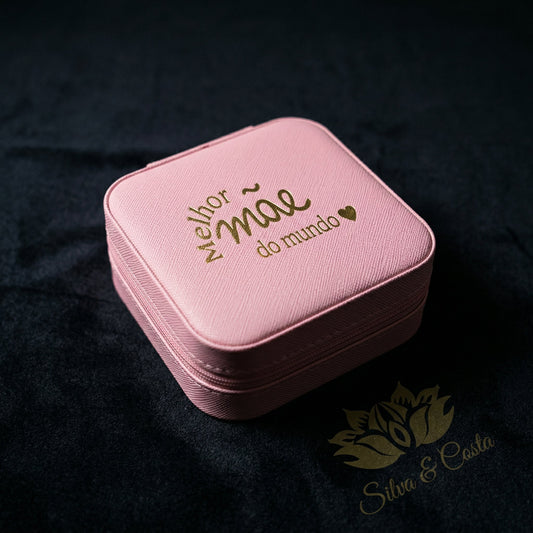 Porta-Joias Personalizado com Nome | Lembrança Madrinhas e 15 Anos