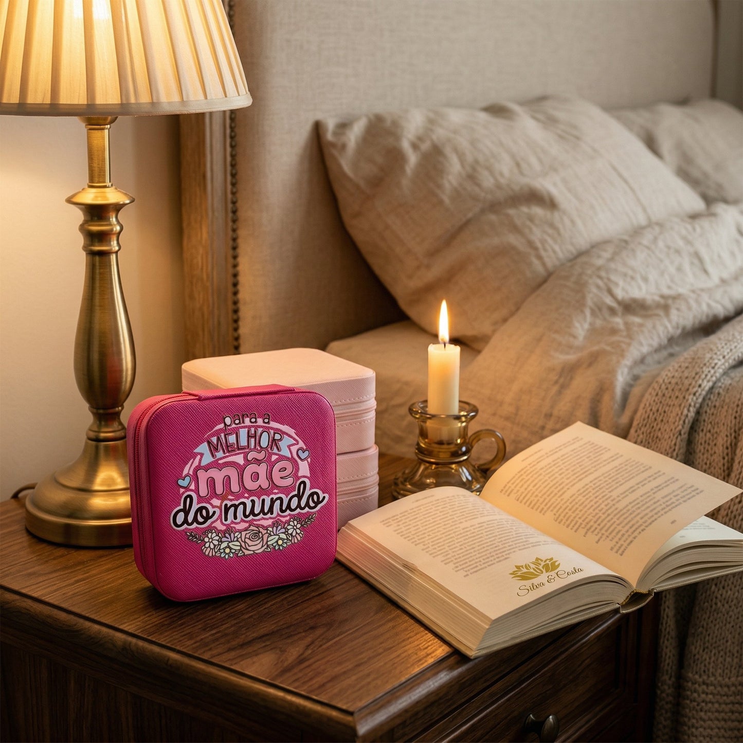 Porta-Joias Personalizado com Nome | Presente Mãe