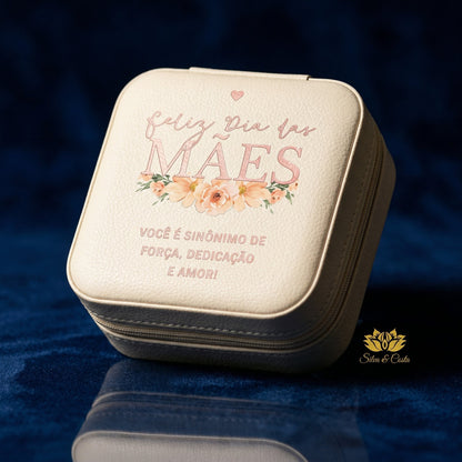 Porta-Joias Personalizado com Nome | Lembrança Dia das Mães