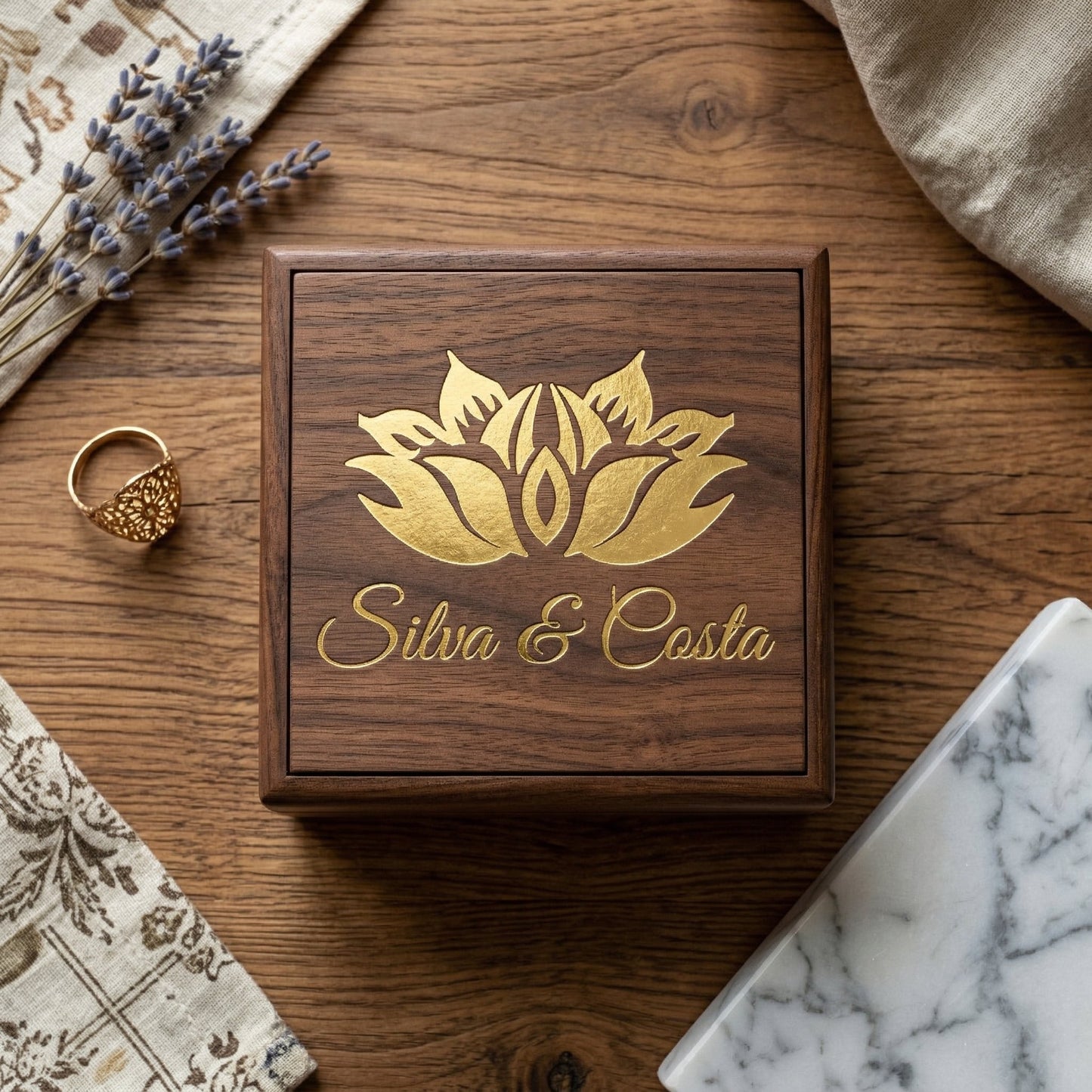 Porta-Joias Rosa Personalizado | Presente Melhor Mãe do Mundo