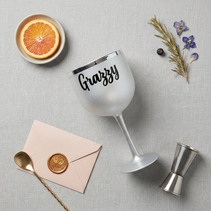 Taça Gin Personalizada com Nome — Presente para Amantes de Gin