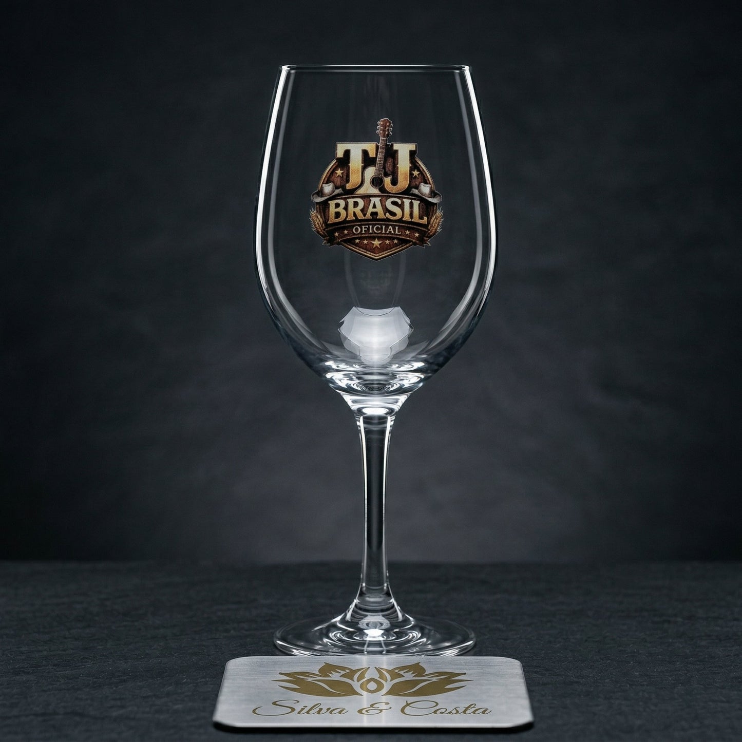 Taça Cerveja Vidro Personalizada com Nome | Presente Criativo