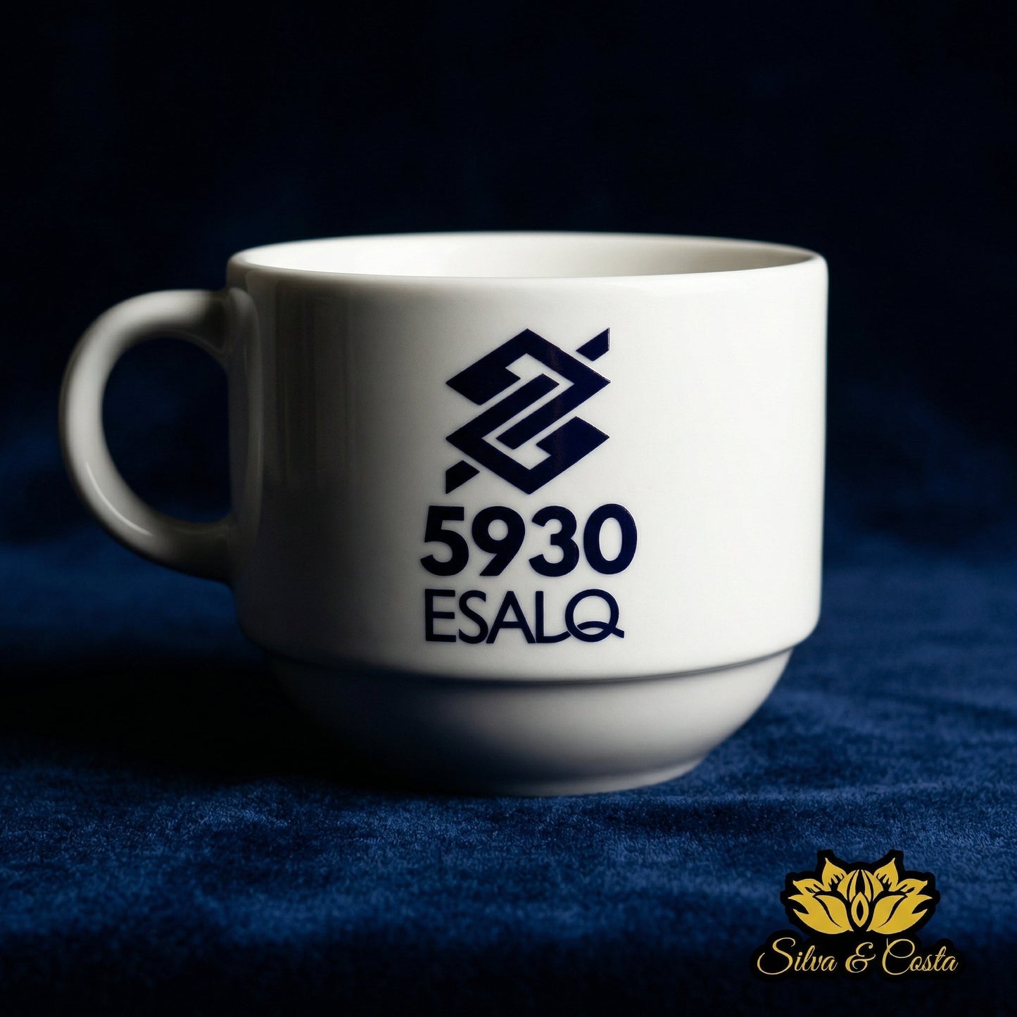 Xícara Porcelana Personalizada com Logo | Corporativo