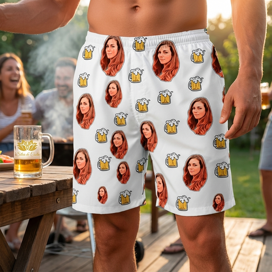 Samba Canção Branca Foto e Caneca Chopp Personalizada