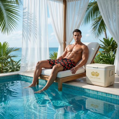 Samba Canção Preta com Foto no Coração e Frase Eu Te Amo Personalizada