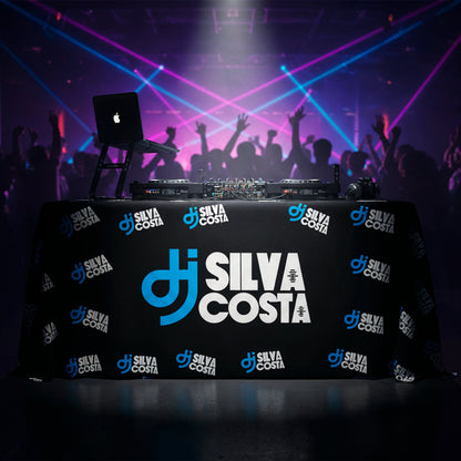 Toalha Para Dj Personalizada 2,5 x 1,5 Mts