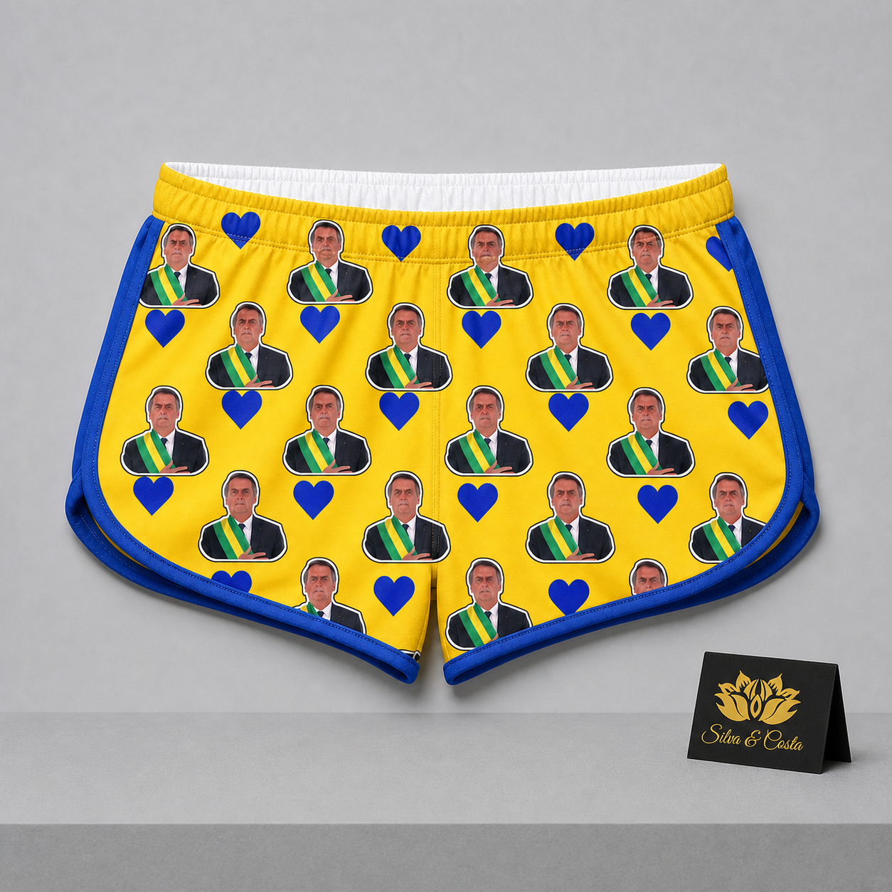 Shorts Doll Personalizada Bolsonaro em DryFit - imagem principal