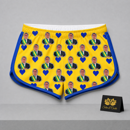 Shorts Doll Personalizada Bolsonaro em DryFit - imagem principal