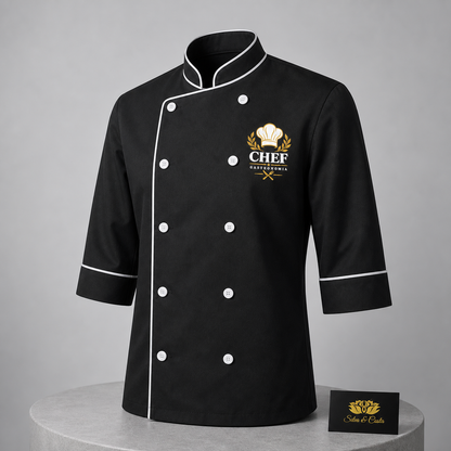 Dólmã Personalizada Chef Profissional Unissex - imagem principal