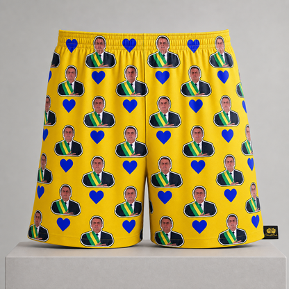 Samba Canção Personalizada com Foto em DryFit Premium - imagem principal
