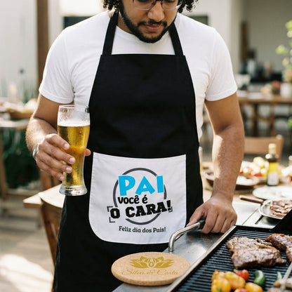 Avental Personalizado Pai Você é o Cara - imagem lifestyle 2
