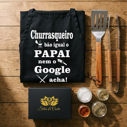 Avental Personalizado para Pai Churrasqueiro - imagem lifestyle 3