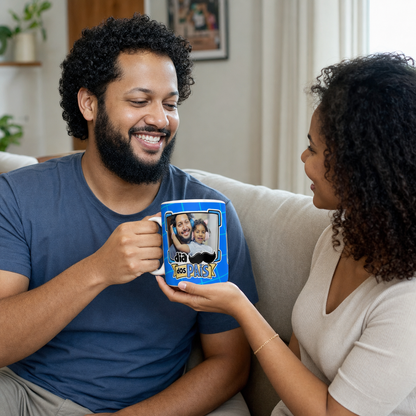 Caneca de Porcelana Personalizada com Foto para o Dia dos Pais - imagem lifestyle 5